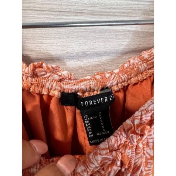 Forever 21 Women's Off-the-Shoulder Flounce Layer Tiered Mini Dress‎ - Picture 6 of 9